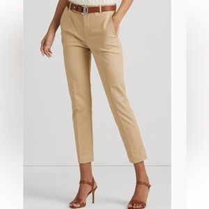 Lauren Ralph Lauren Tan Women's Slim Fit Pants
